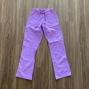 Purple Scrub Bottoms